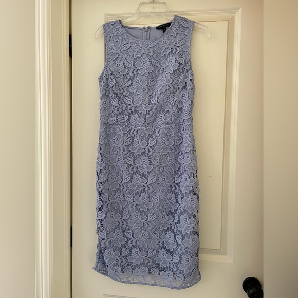 Lavender lace dress size 4 Banana Republic - Picture 1 of 4